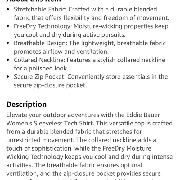 Eddie Bauer Tan Fitted Button Down Shirt - Picture 5 of 6